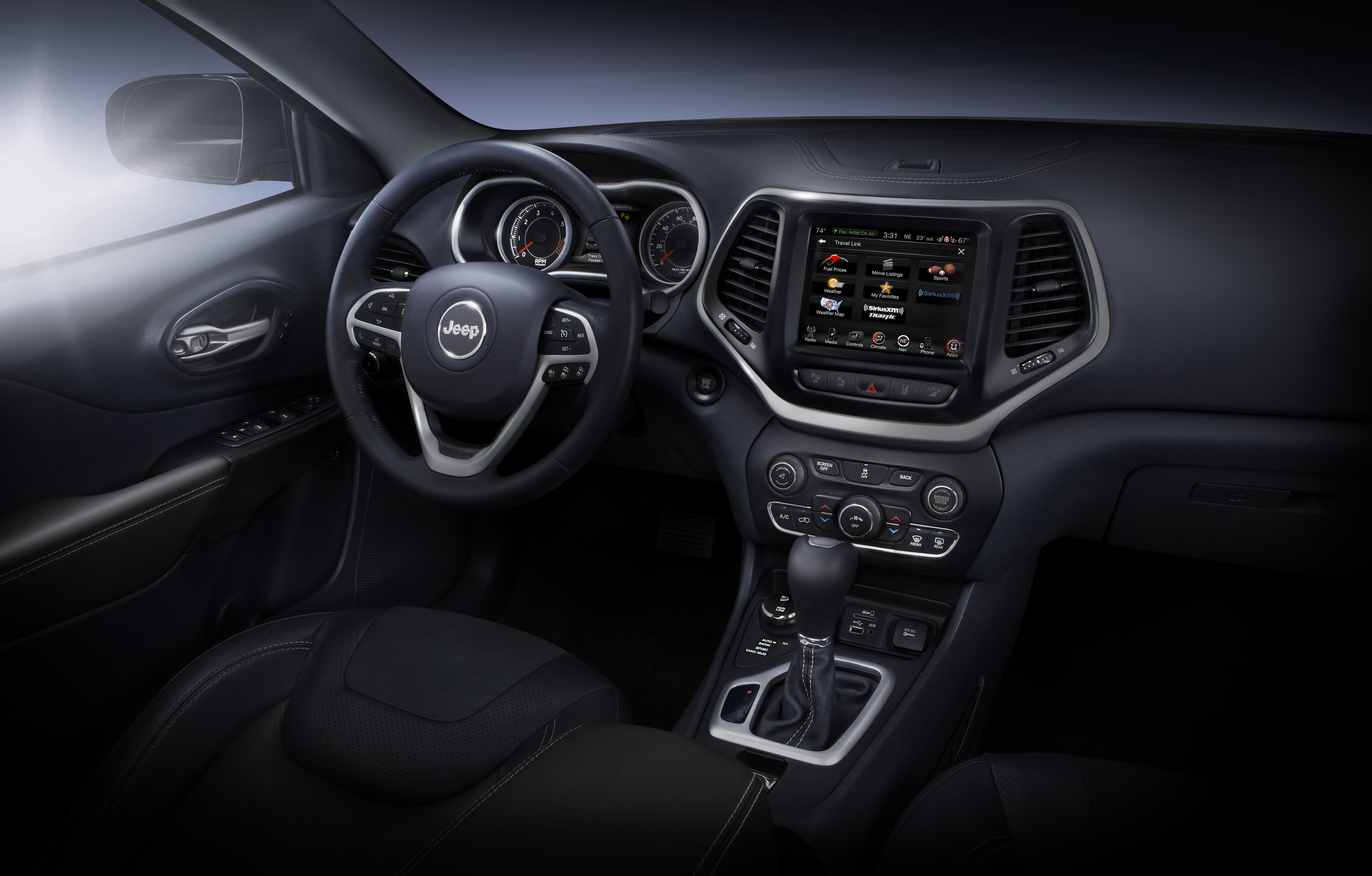 Jeep Cherokee interior