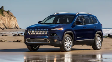 Jeep Cherokee static road
