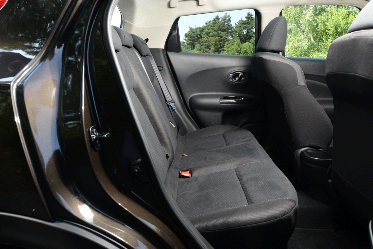 Nissan Juke rear seats