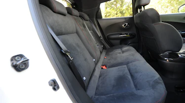 Nisan Juke Nismo rear seats