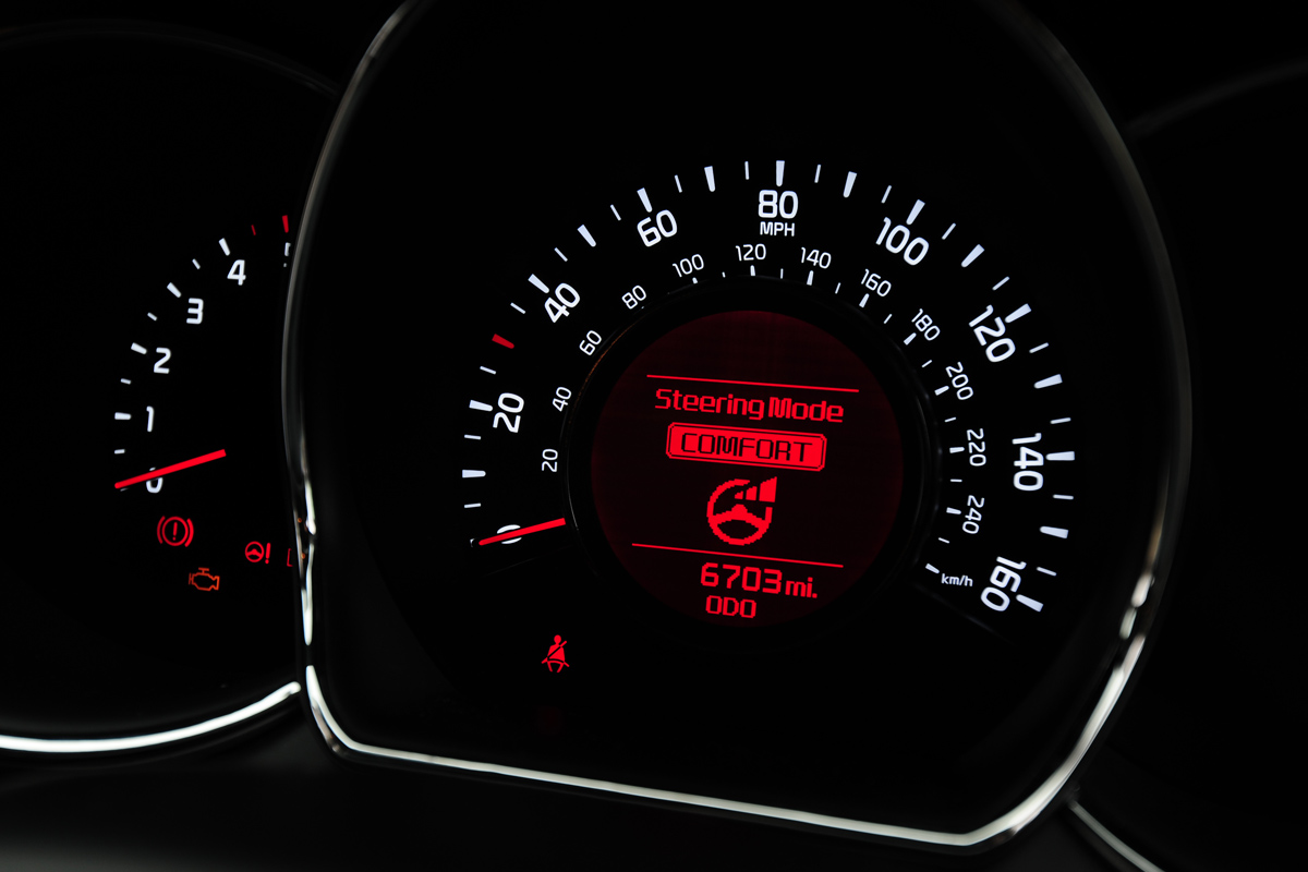 Kia Cee’d 1.6 CRDi 2 dials