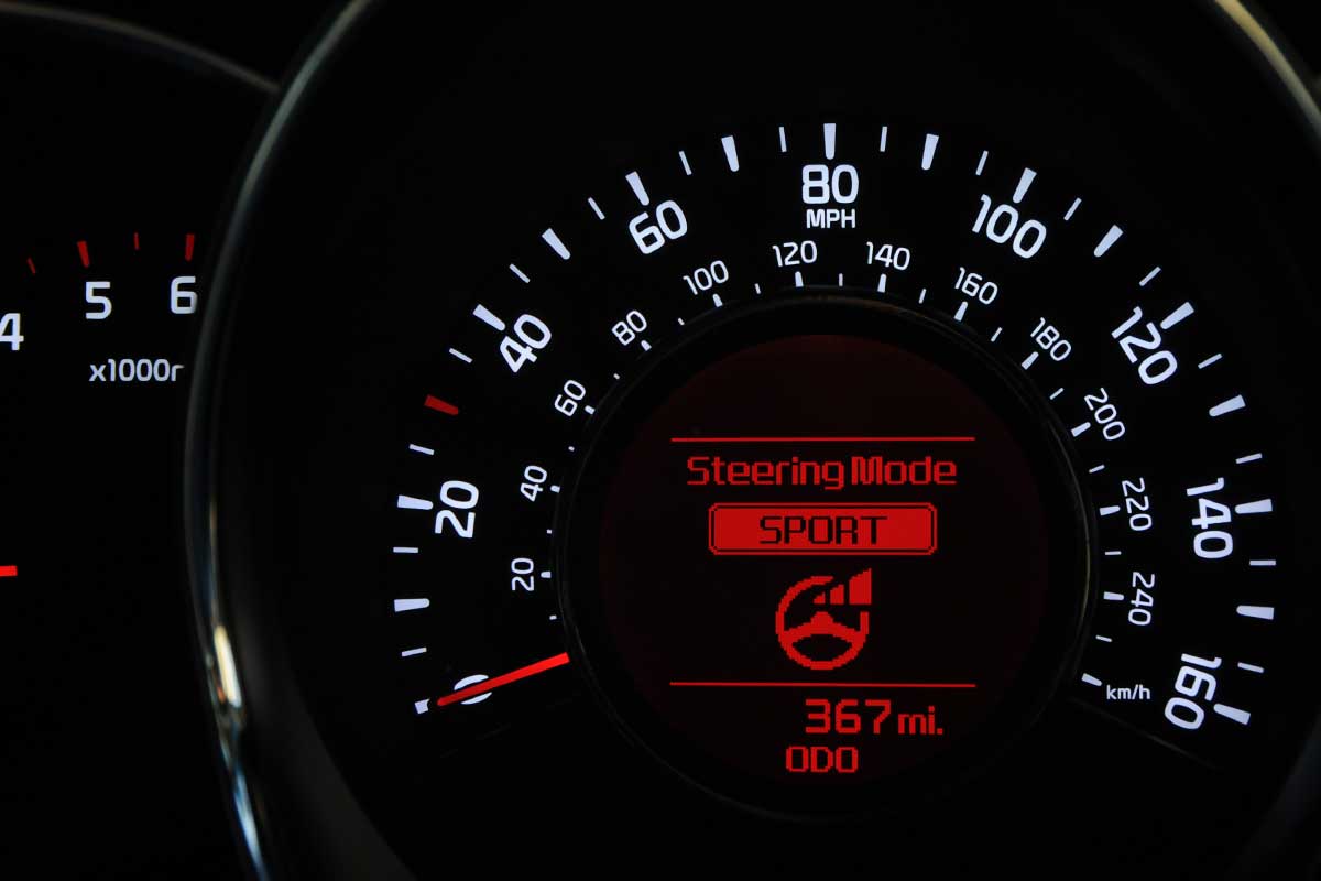 Kia Cee'd Sportwagon dials