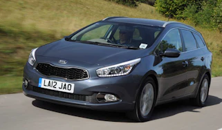 Kia Cee'd Sportwagon front action