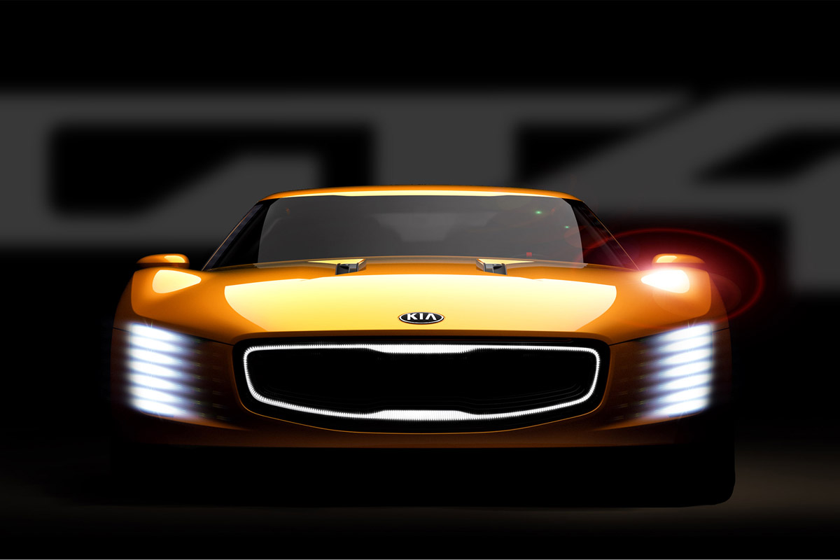 Kia GT4 Stinger teaser 1