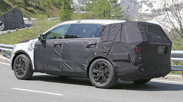 Kia Sorento facelift rear seats