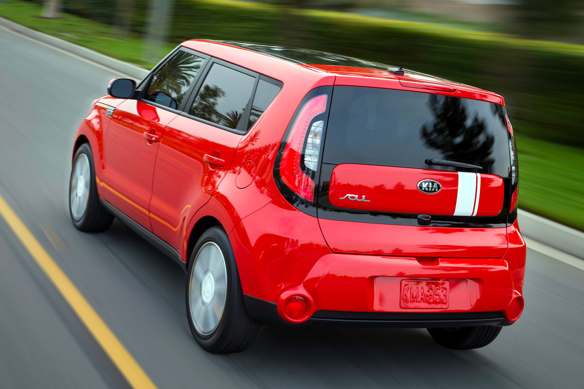 Kia Soul rear tracking