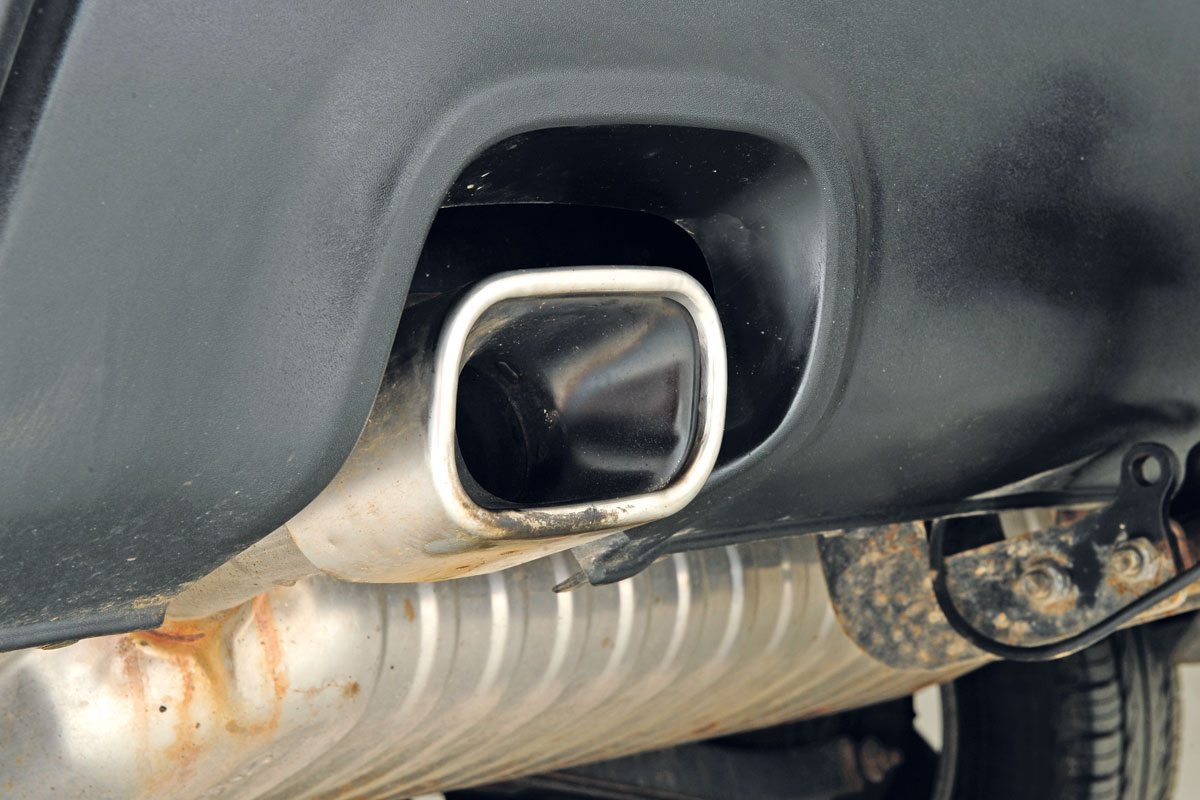 Kia Sportage Mk2 (used) - exhaust