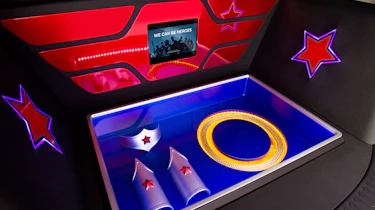 Kia Sportage Wonder Woman boot