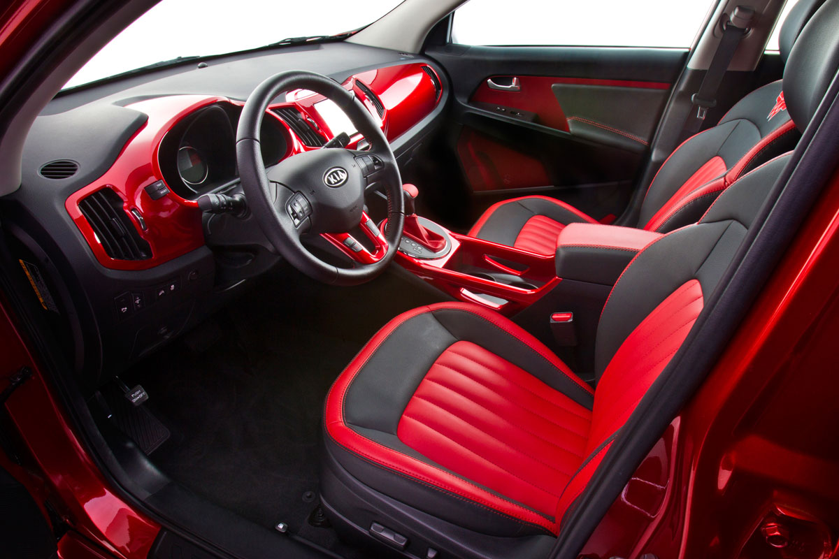 Kia Sportage Wonder Woman cabin