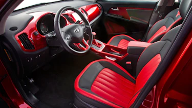 Kia Sportage Wonder Woman cabin
