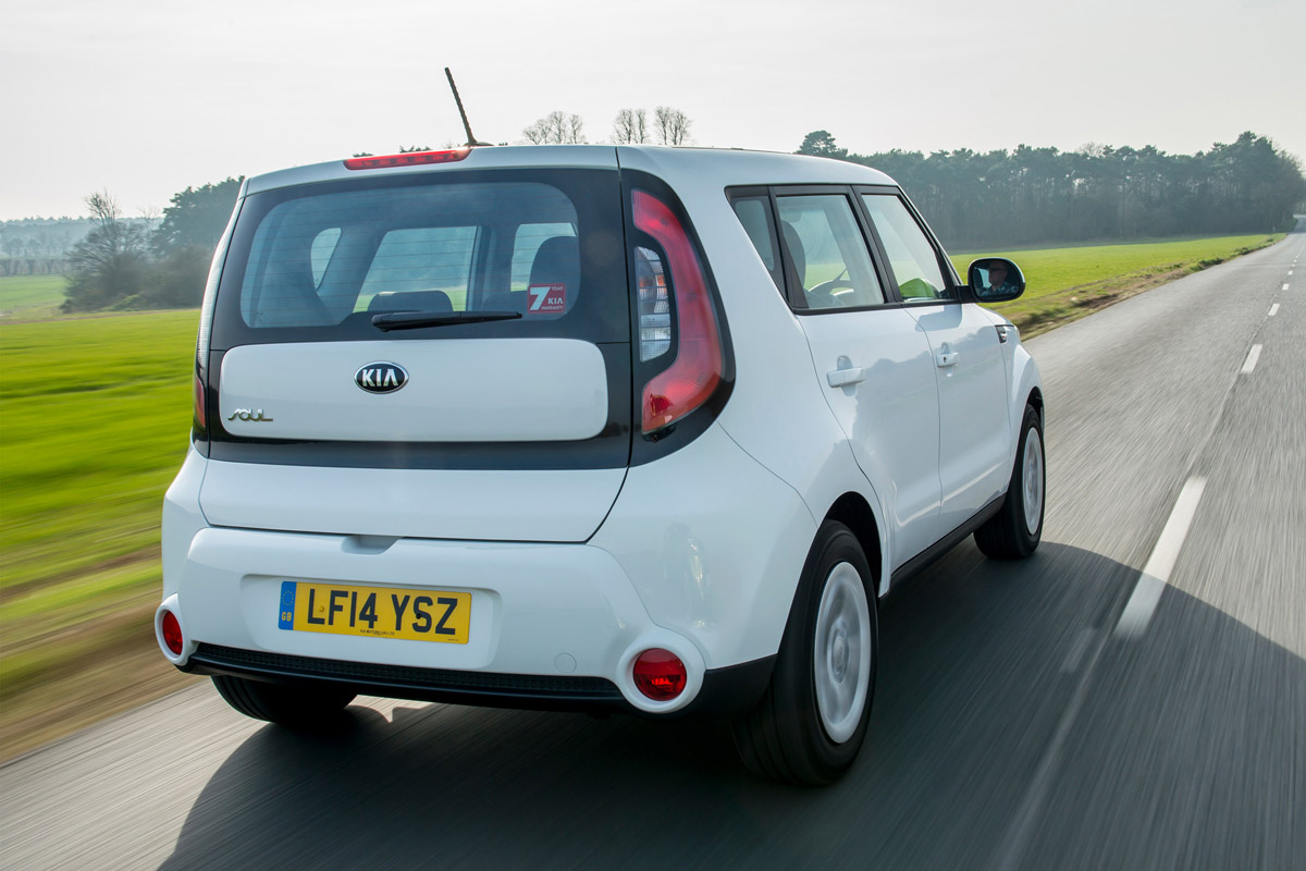 Kia Soul 1.6 GDi 2014 rear tracking