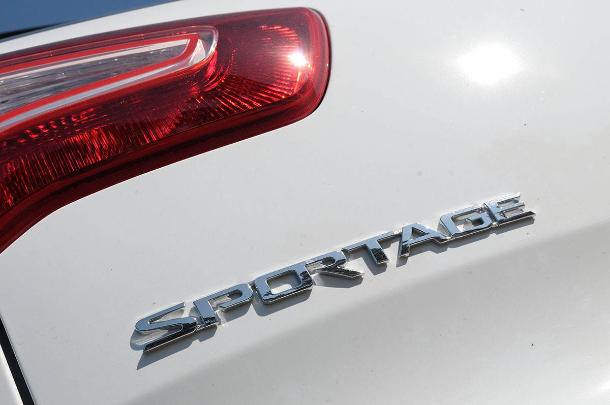 VKia Sportage KX-3 Nav 134 badge