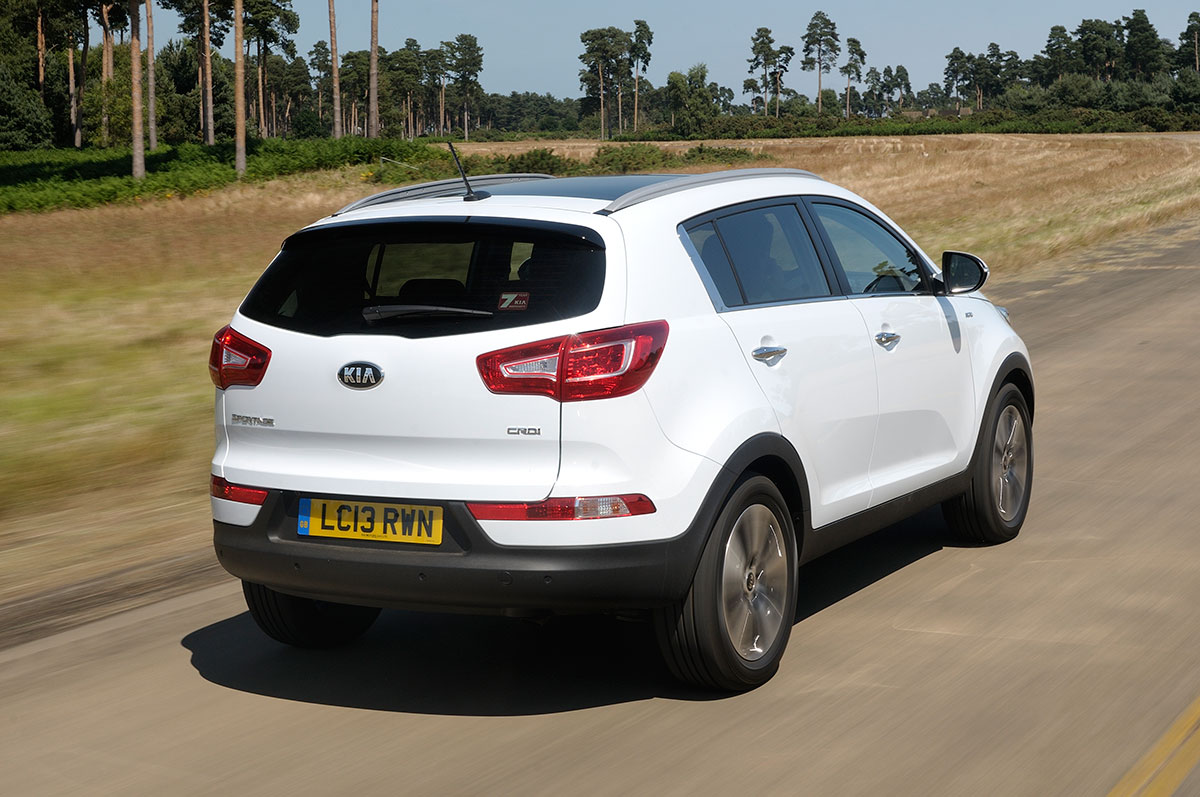 Kia Sportage KX-3 Nav 134 rear action