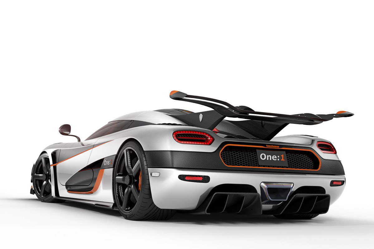 Koenigsegg One:1 rear