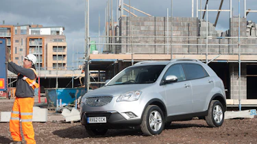 Korando CSX front