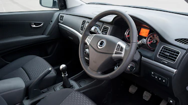 Korando CSX interior