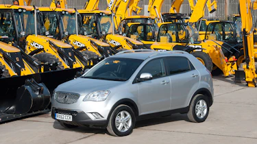 Korando CSX front left side