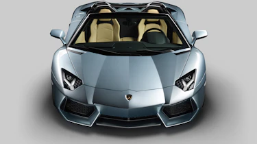 Lamborghini Aventador Roadster driving