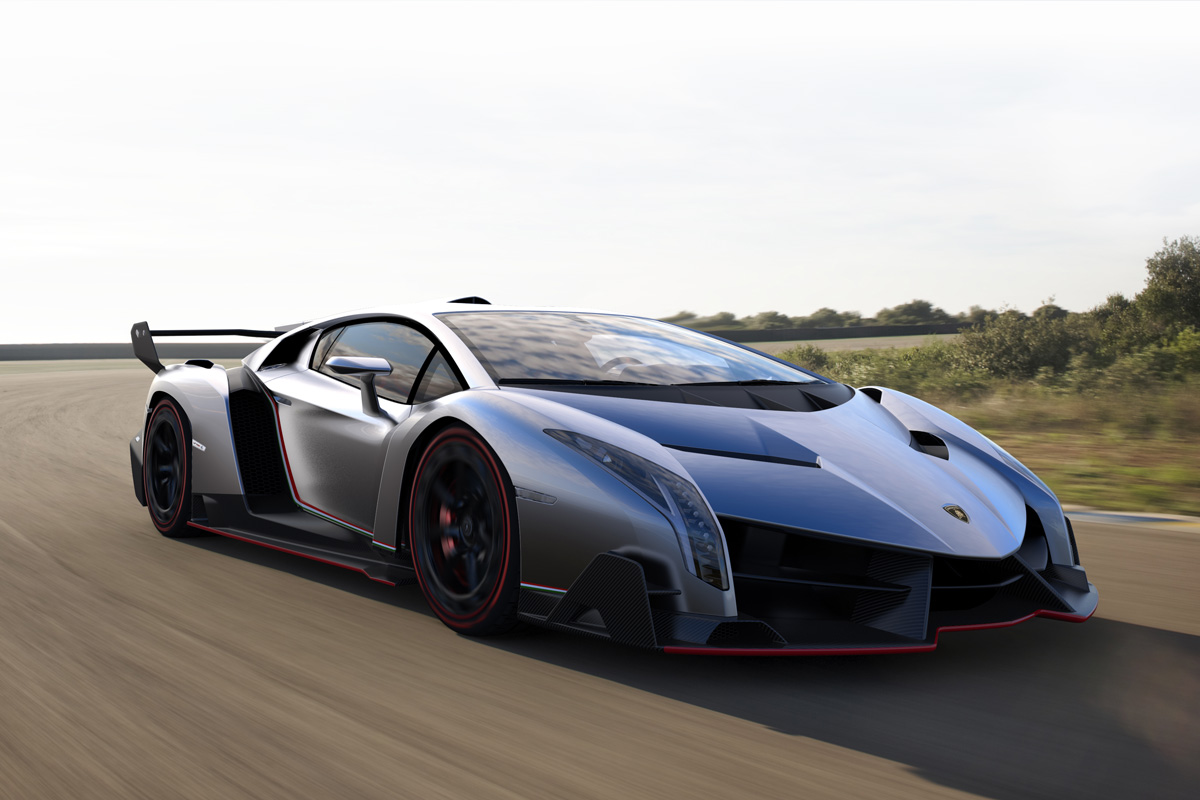Lamborghini Veneno front action