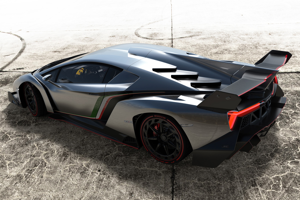 Lamborghini Veneno rear static