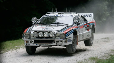 The Lancia 037 was the last rear-whel drive car to win the World Rally Championship.