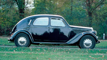 The Lancia Aprilia was one of the first cars designed in a wind tunnel, achieving a record low drag coefficient.