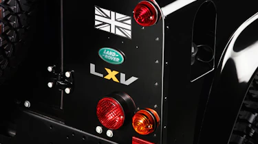 Land Rover Defender LXV badge