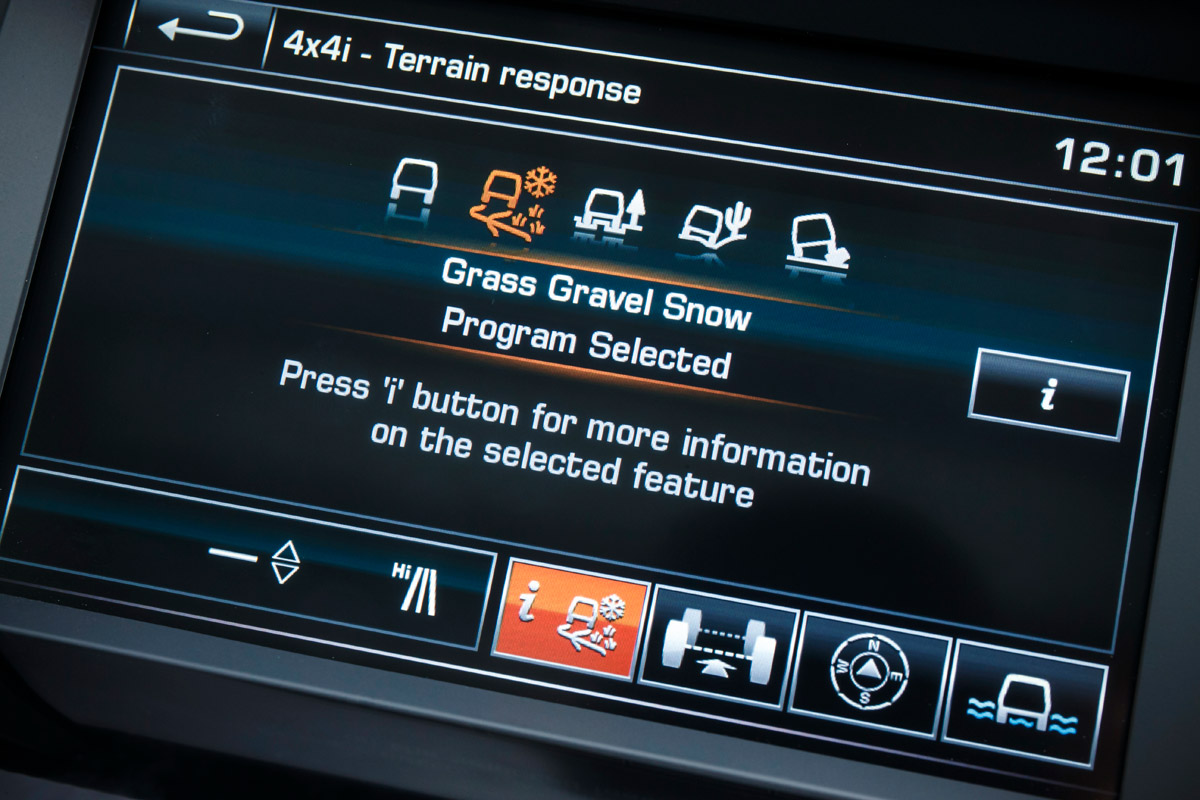 Land Rover Discovery XXV modes