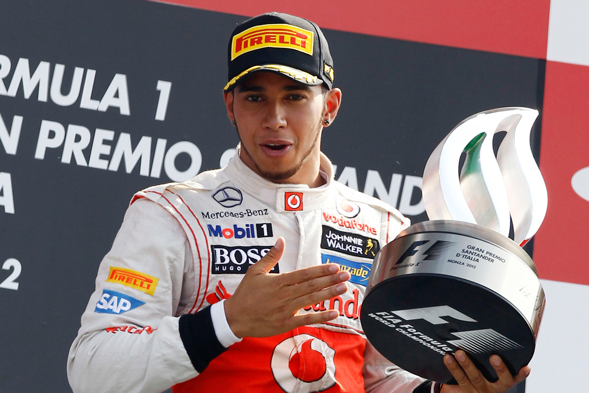 Hamilton wins at Monza