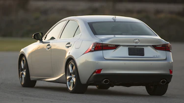 Lexus IS 250 rear cornering
