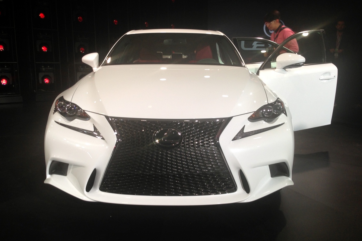 New Lexus IS front