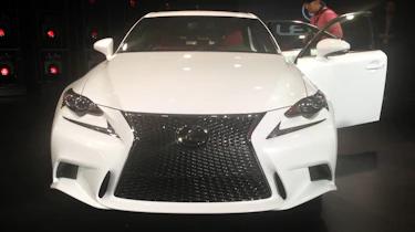 New Lexus IS front