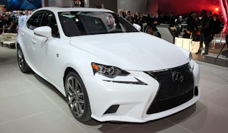 New Lexus IS front three-quarters