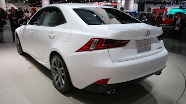 New Lexus IS rear three-quarters