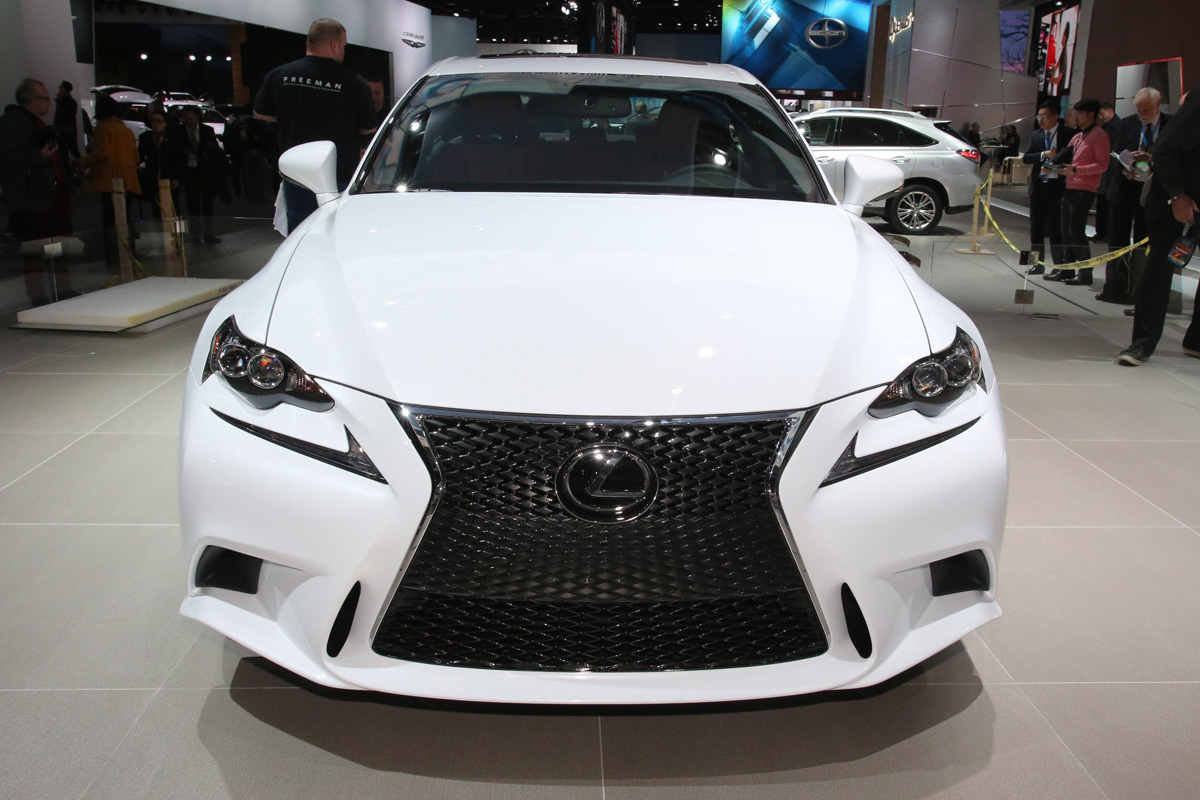 New Lexus IS front