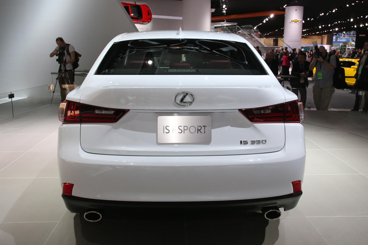 New Lexus IS rear