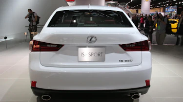 New Lexus IS rear