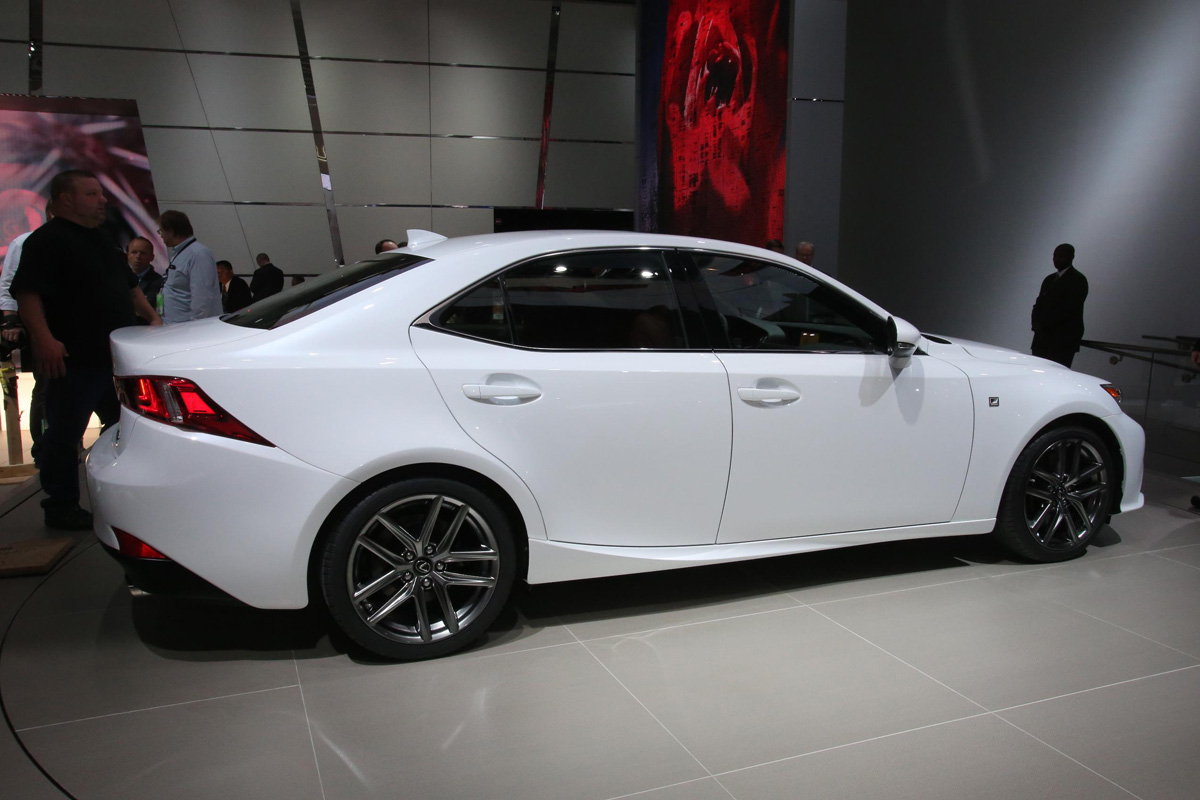 New Lexus IS side