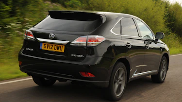 Lexus RX 450h F Sport rear action