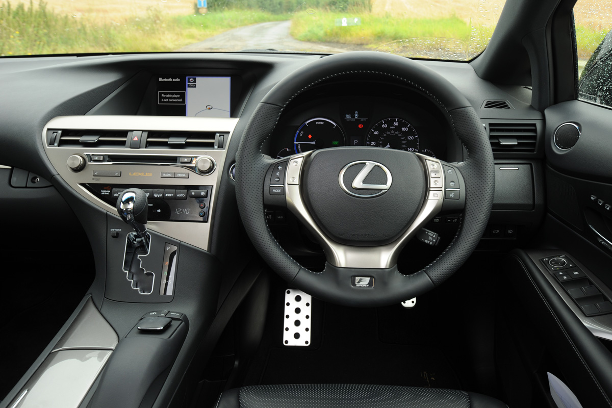 Lexus RX 450h F Sport interior