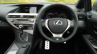 Lexus RX 450h F Sport interior