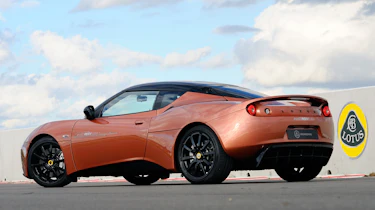 Lotus Evora 414E rear three-quarters