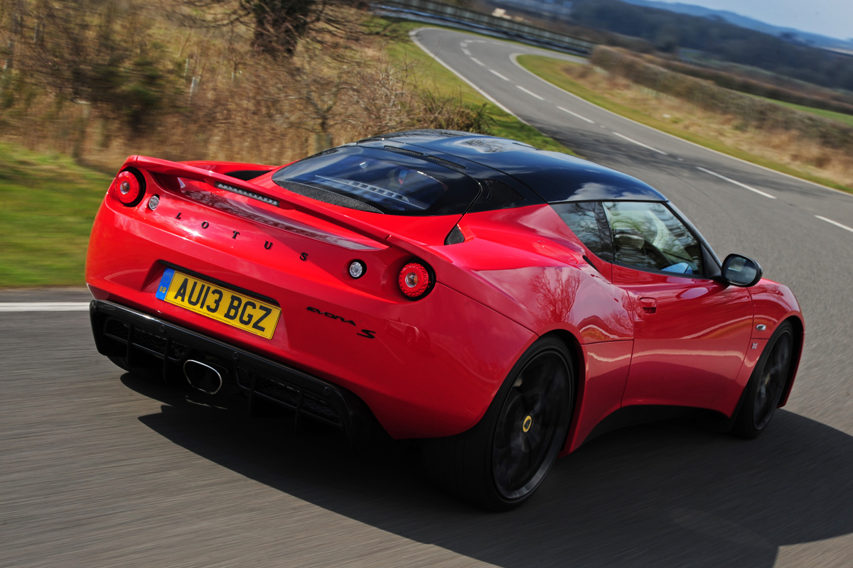Lotus Evora S rear tracking