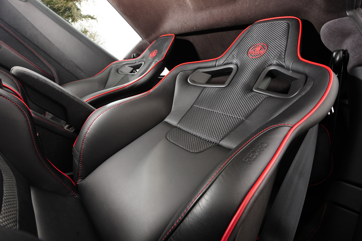 Lotus Evora S seats