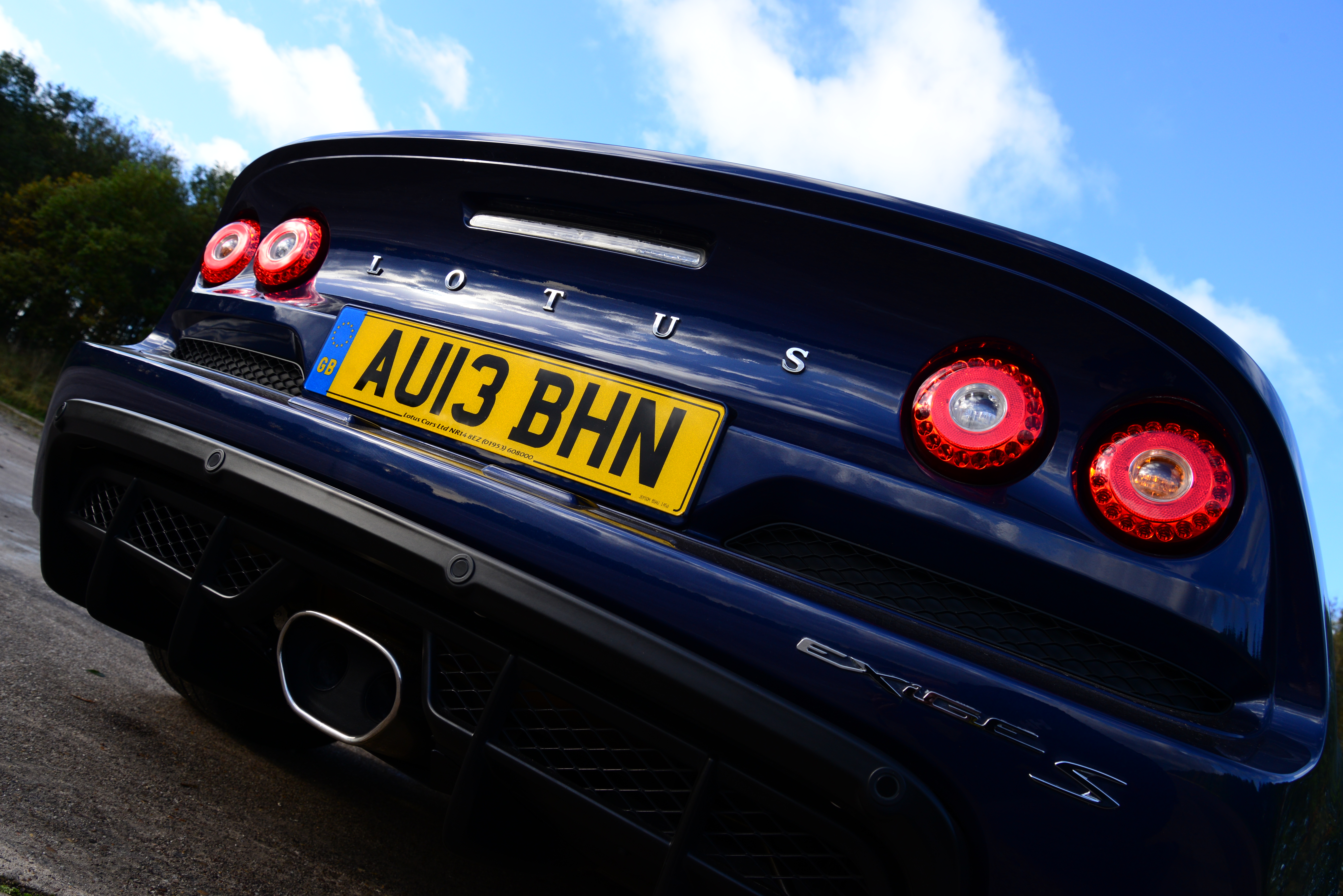 Lotus Exige rear close-up