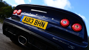 Lotus Exige rear close-up