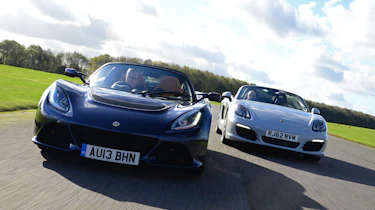 Lotus Exige vs Porsche Boxster