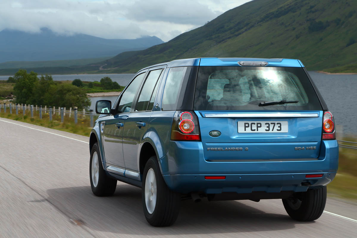 Land Rover Freelander facelift rear tracking