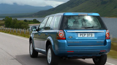 Land Rover Freelander facelift rear tracking