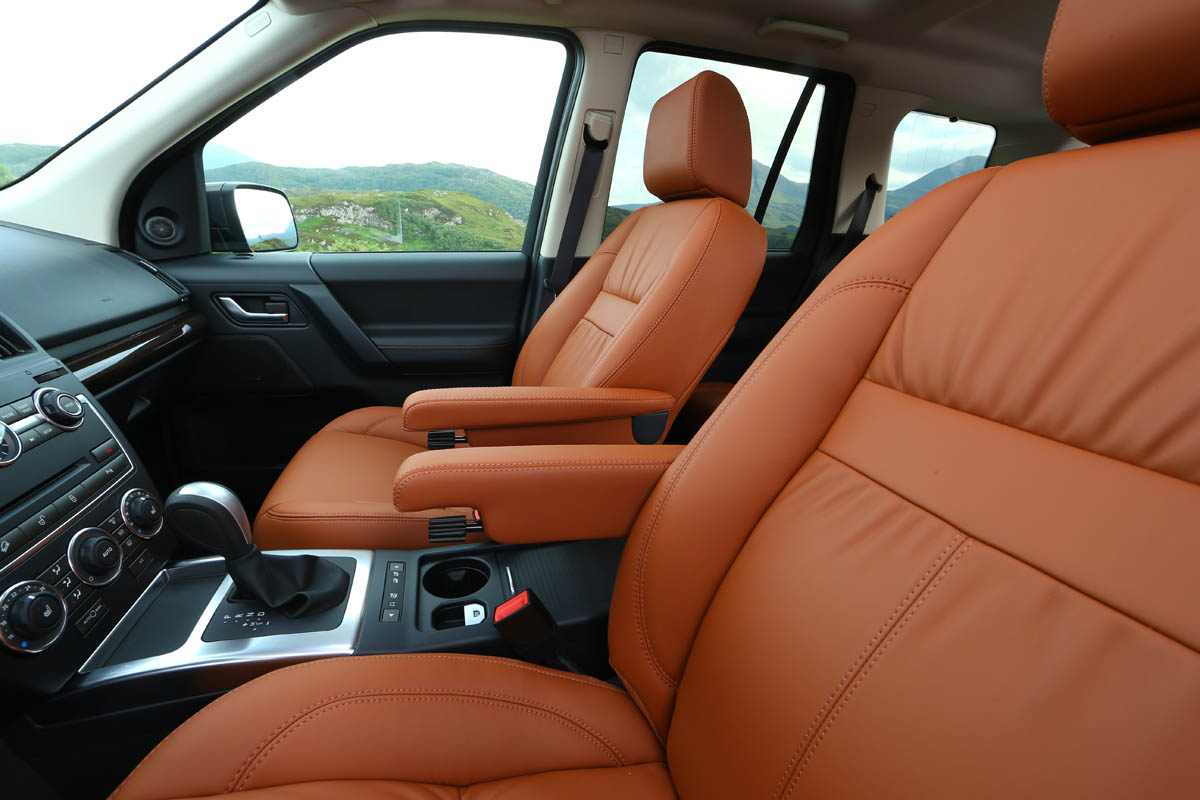 Land Rover Freelander facelift seats